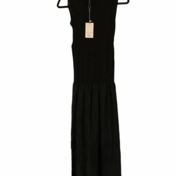 Anthropologie Drifter Women’s long, black sleeveless maxi dress- stretch S small - Picture 9 of 9